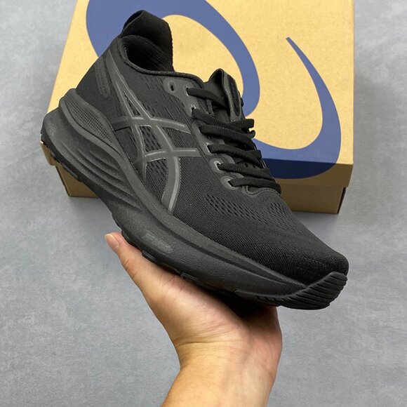Asics Black Platform Running Shoes - Picture 5 of 9